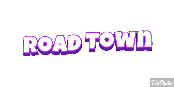 Road Town Texteffekt