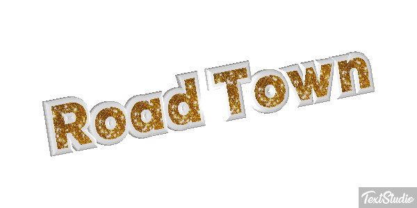 Road Town Texteffekt