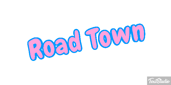 Road Town Texteffekt