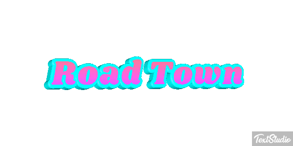 Road Town Texteffekt