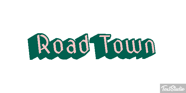 Road Town Texteffekt