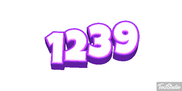 1239 Text effect