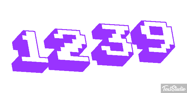 1239 Text effect