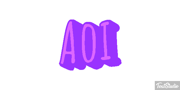 Aoi Efeito do texto