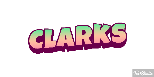Clarks Text effect