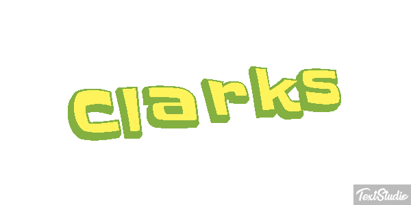 Clarks Text effect