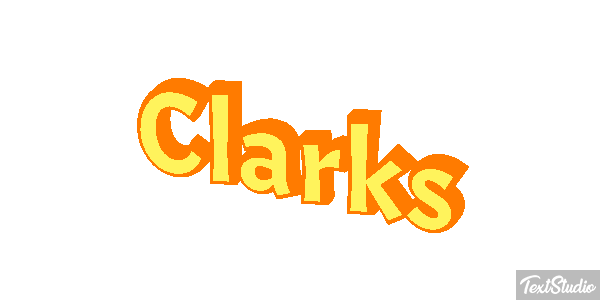 Clarks Text effect