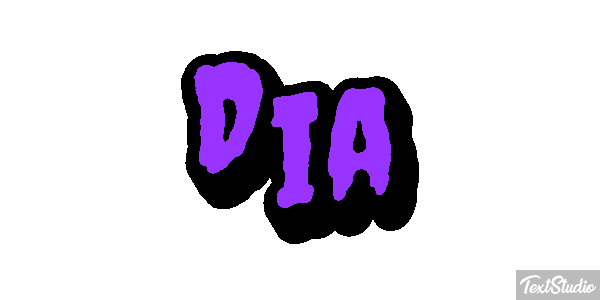 Dia Efeito do texto