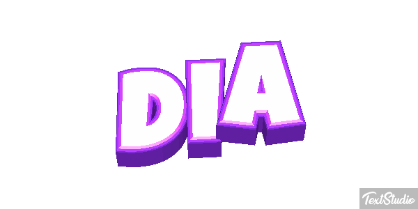 Dia Efeito do texto