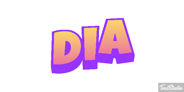 Dia Efeito do texto