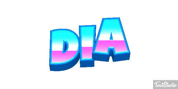 Dia Efeito do texto