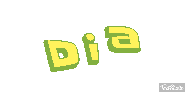 Dia Efeito do texto