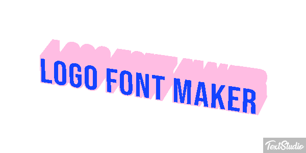 Logo Font Maker Efeito do texto