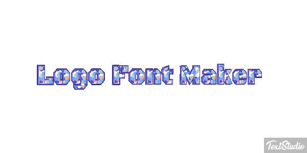 Logo Font Maker Efeito do texto