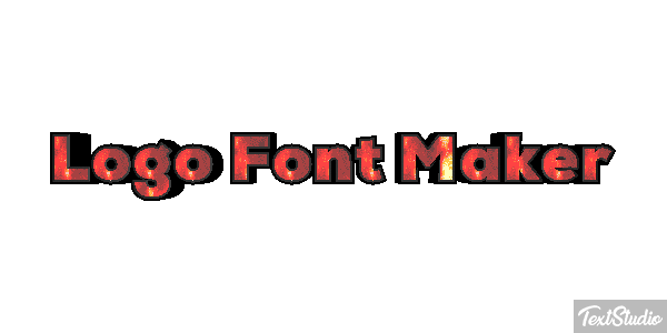 Logo Font Maker Efeito do texto