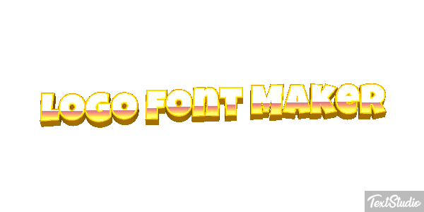 Logo Font Maker Efeito do texto