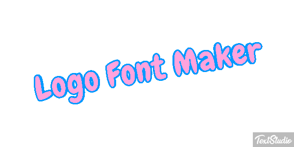 Logo Font Maker Efeito do texto