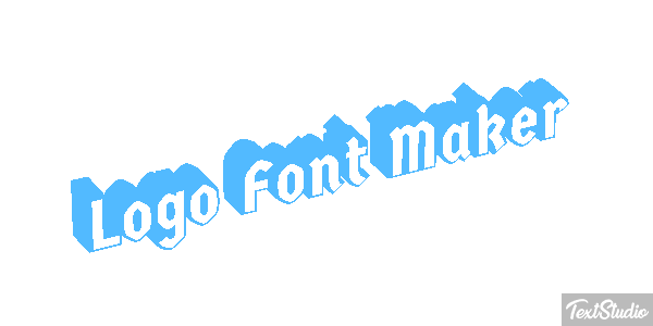 Logo Font Maker Efeito do texto