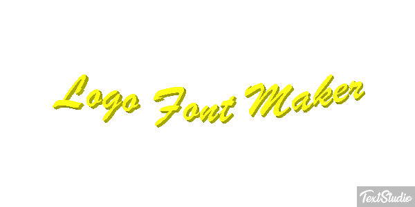 Logo Font Maker Efeito do texto