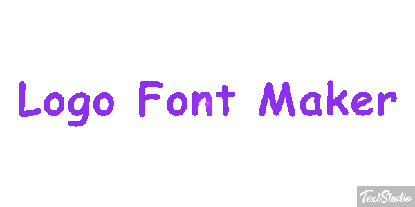 Logo Font Maker Efeito do texto