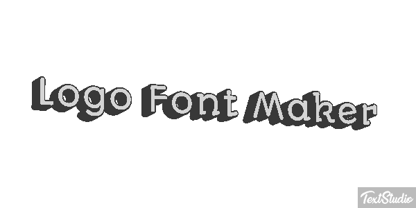 Logo Font Maker Efeito do texto