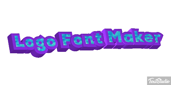 Logo Font Maker Efeito do texto