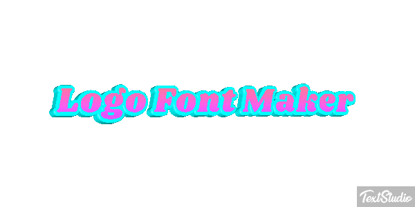 Logo Font Maker Efeito do texto