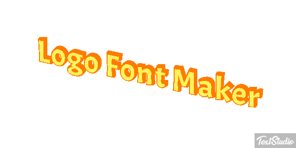 Logo Font Maker Efeito do texto