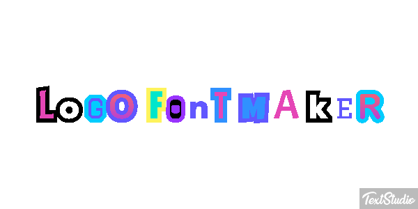 Logo Font Maker Efeito do texto
