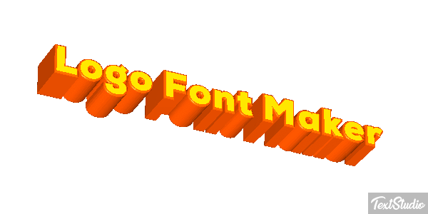 Logo Font Maker Efeito do texto
