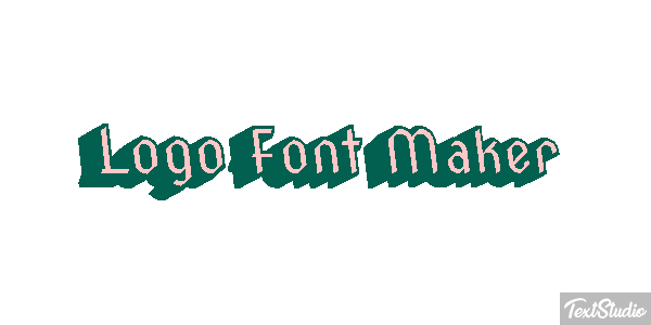 Logo Font Maker Efeito do texto