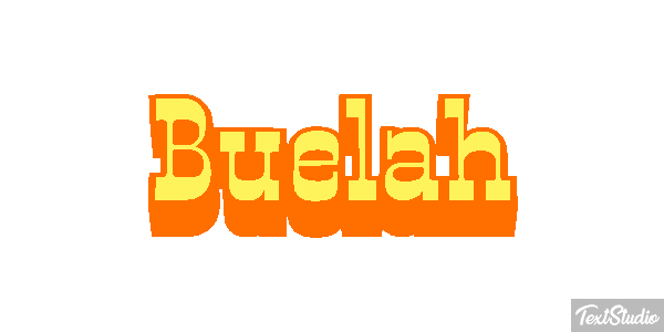 Buelah Text effect