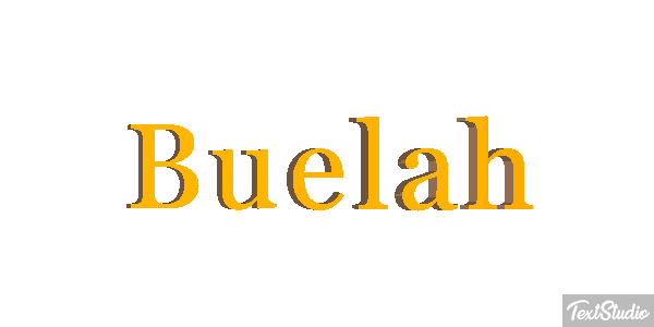 Buelah Text effect