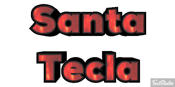 Santa Tecla Efekt tekstowy