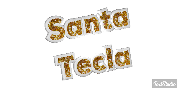Santa Tecla Efekt tekstowy