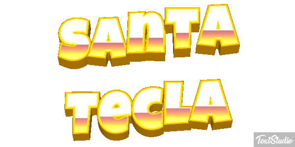 Santa Tecla Efekt tekstowy