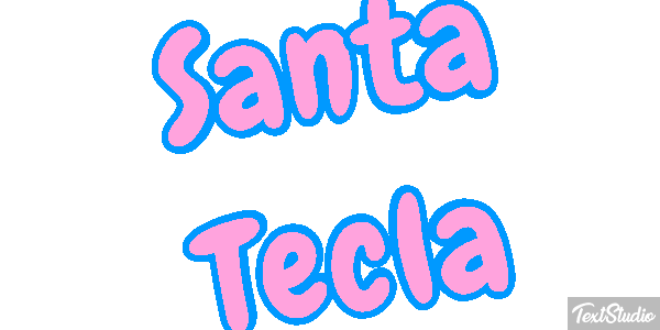 Santa Tecla Efekt tekstowy