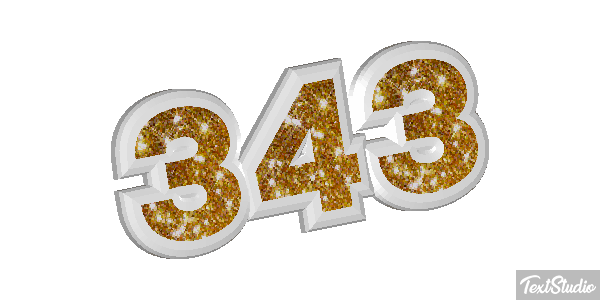 343 Efekt tekstowy