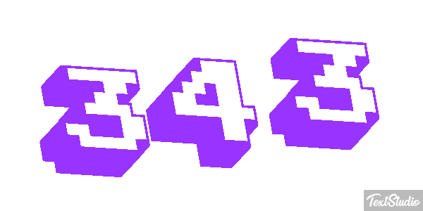 343 Efekt tekstowy