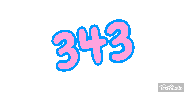 343 Efekt tekstowy