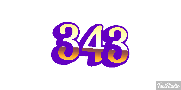 343 Efekt tekstowy