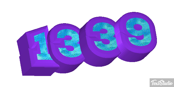 1339 Text effect
