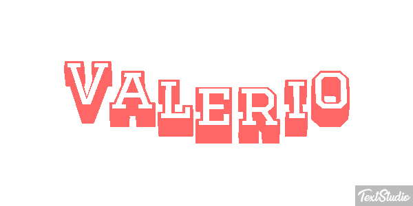 Valerio Effet de texte