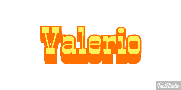 Valerio Effet de texte