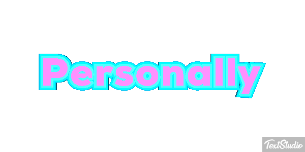 Personally Text effect