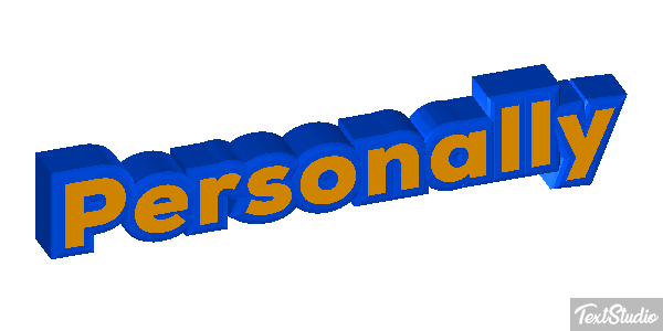 Personally Text effect