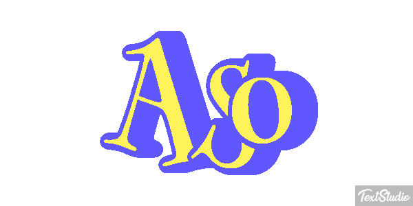 Aso Text effect