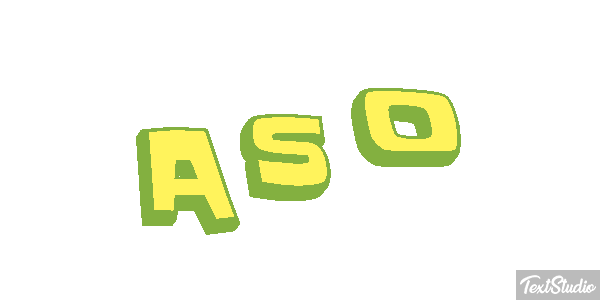Aso Text effect