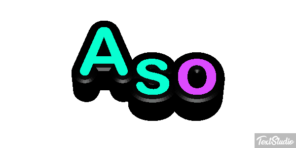 Aso Text effect