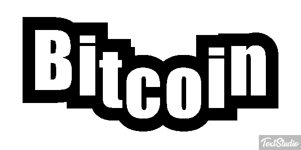 Bitcoin Text effect
